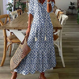 Michaela™ | Robe bohème flatteuse | Maya Deauville
