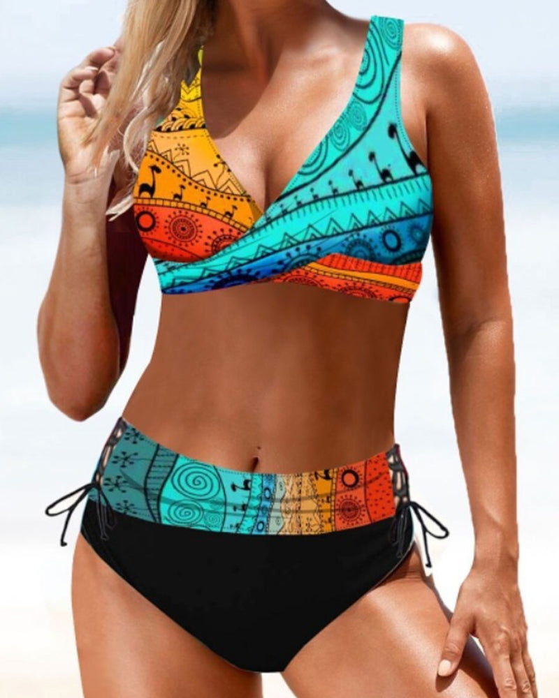 Eva – Bikini colorée et joyeuse | Maya Deauville