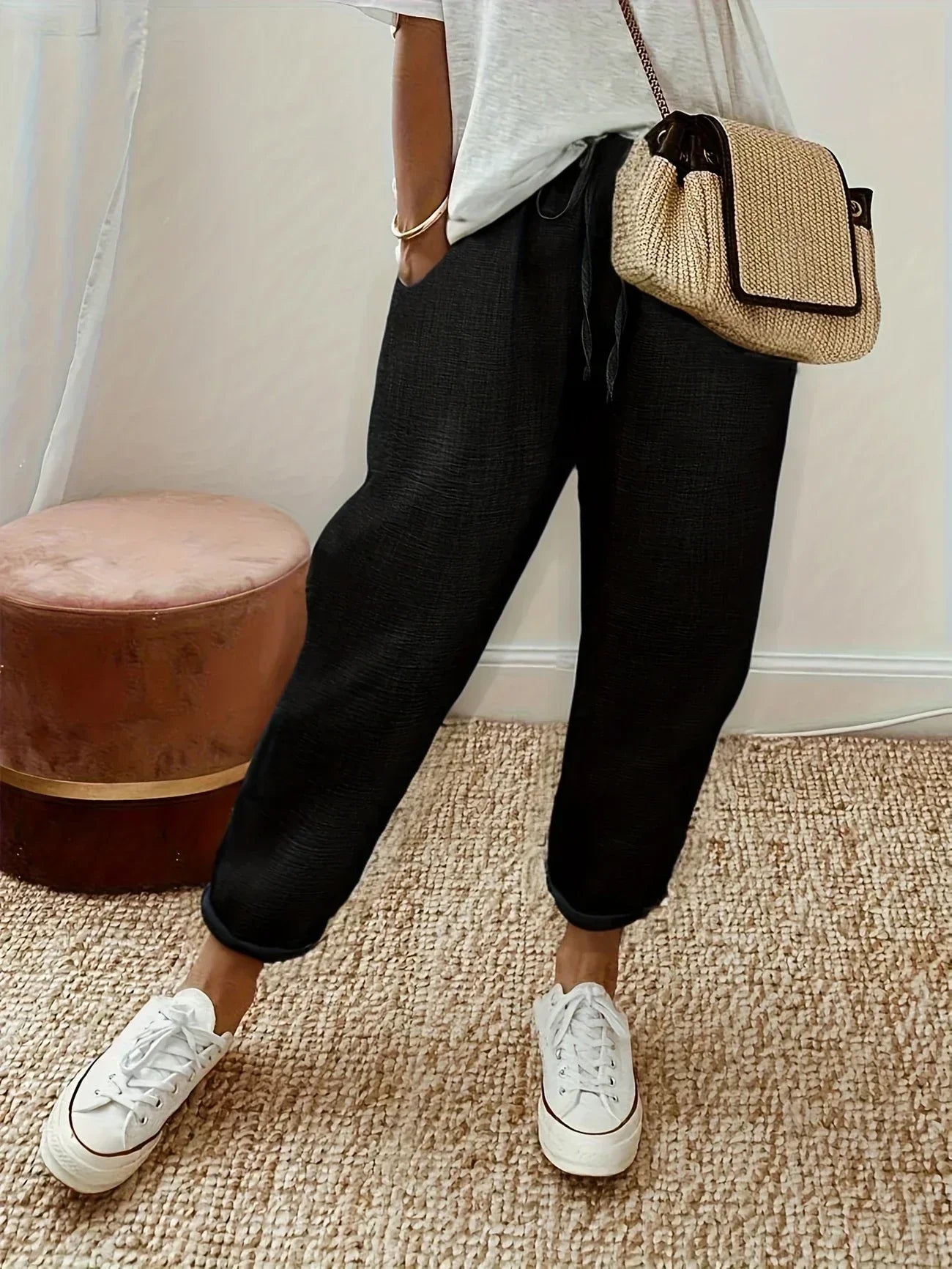 Romy™ | Pantalon relax léger | Maya Deauville
