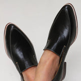 Zofia™ | Mocassin Patchwork Noir | Maya Deauville