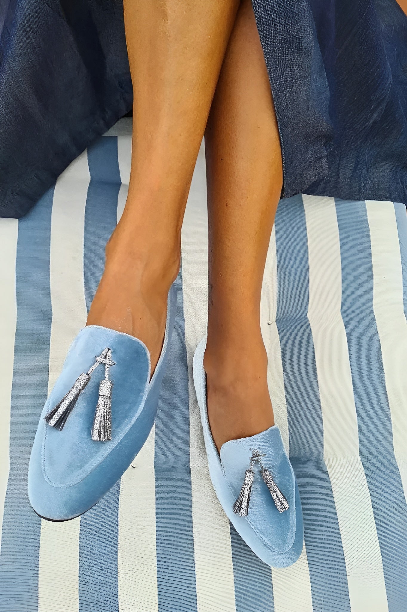 Chloé™ | Mocassins Chic en Daim | Maya Deauville