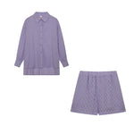 Elizabeth | Ensemble Chemise et Shorts Léger | Maya Deauville