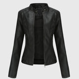 Giorgina™ | Veste en Cuir Élégante pour Femmes | Maya Deauville