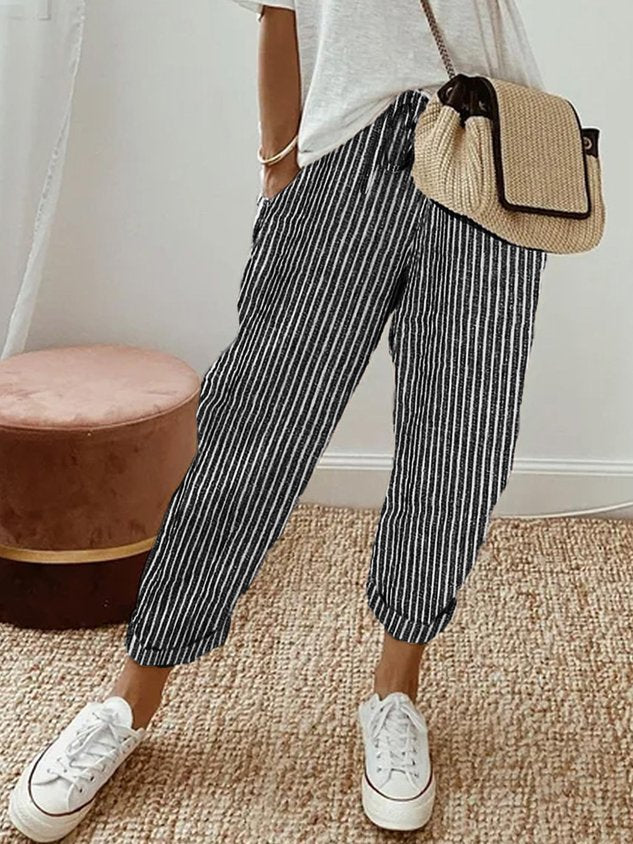 Pantalon Fluide Confort Élégant | Maya Deauville