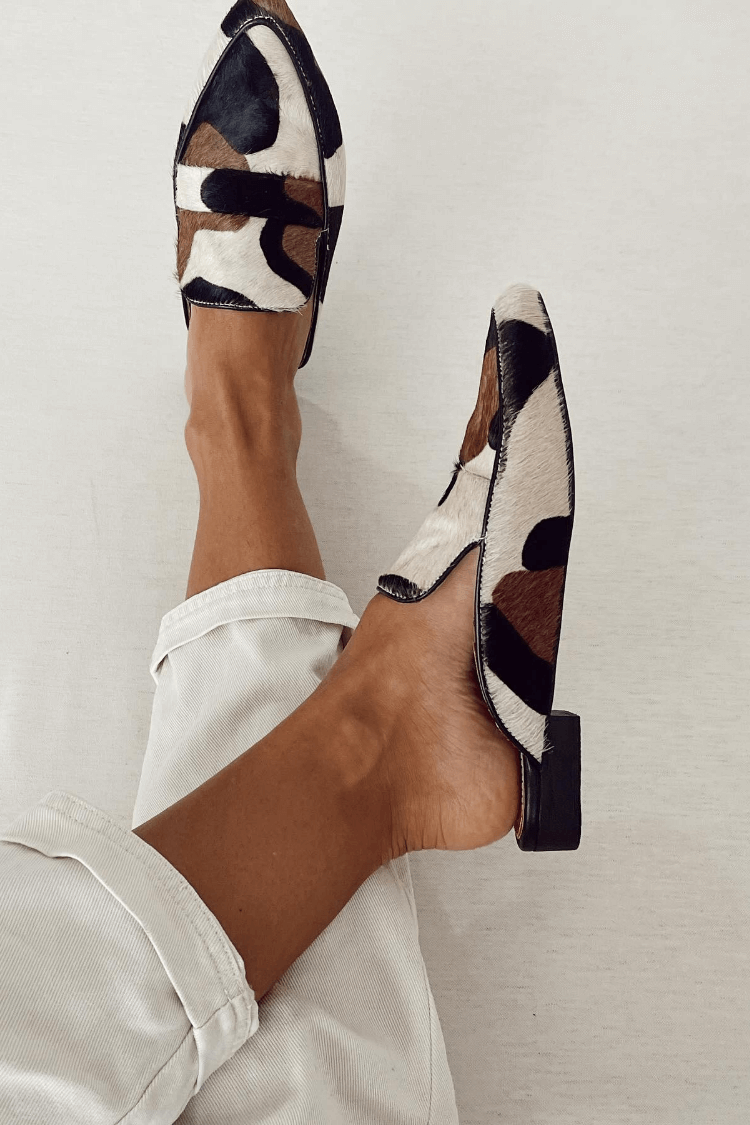 Rory | Mocassins Chic en Cuir de Vachette | Maya Deauville