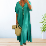 Maelis | Robe en Coton Lin | Maya Deauville