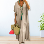 Maelis | Robe en Coton Lin | Maya Deauville