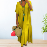 Maelis | Robe en Coton Lin | Maya Deauville