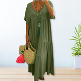 Maelis | Robe en Coton Lin | Maya Deauville