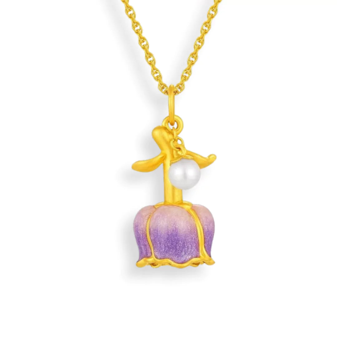 Collier Aurora Charm – La Fleur de l’Amour | Maya Deauville
