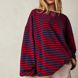 Agathe™ | Pull Rayé Oversize | Maya Deauville
