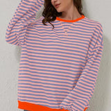 Agathe™ | Pull Rayé Oversize | Maya Deauville