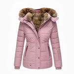 Olivia™ | Manteau d’hiver chaud doublé de fourrure | Maya Deauville