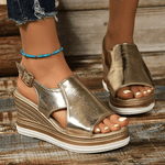 Baylie | Sandales Stylées Métalliques | Maya Deauville