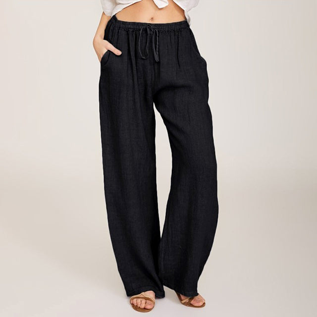 Enara | Pantalons à Cordon Confortables | Maya Deauville