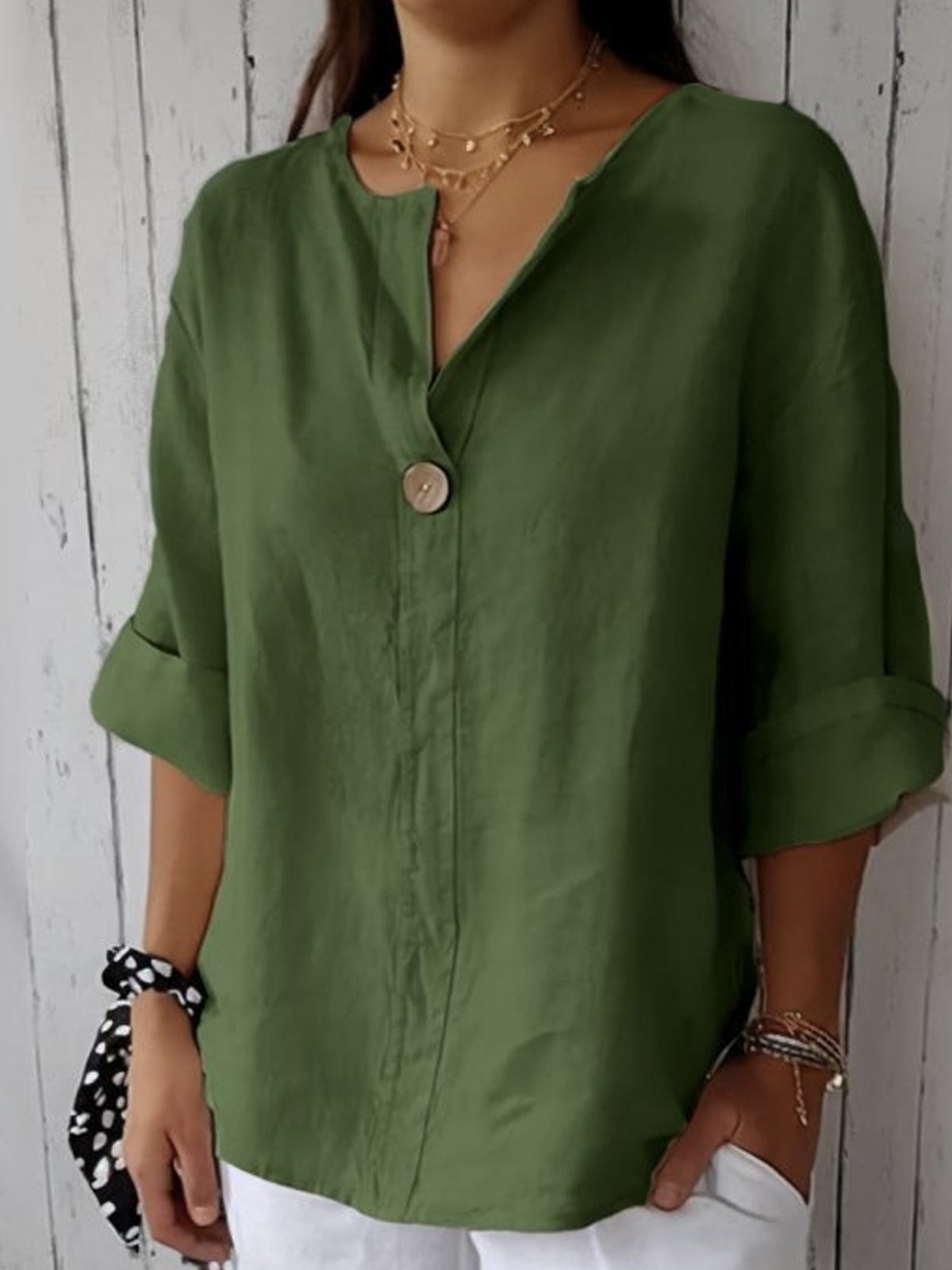 Charlize™ | Blouse Élégante et Confortable | Maya Deauville