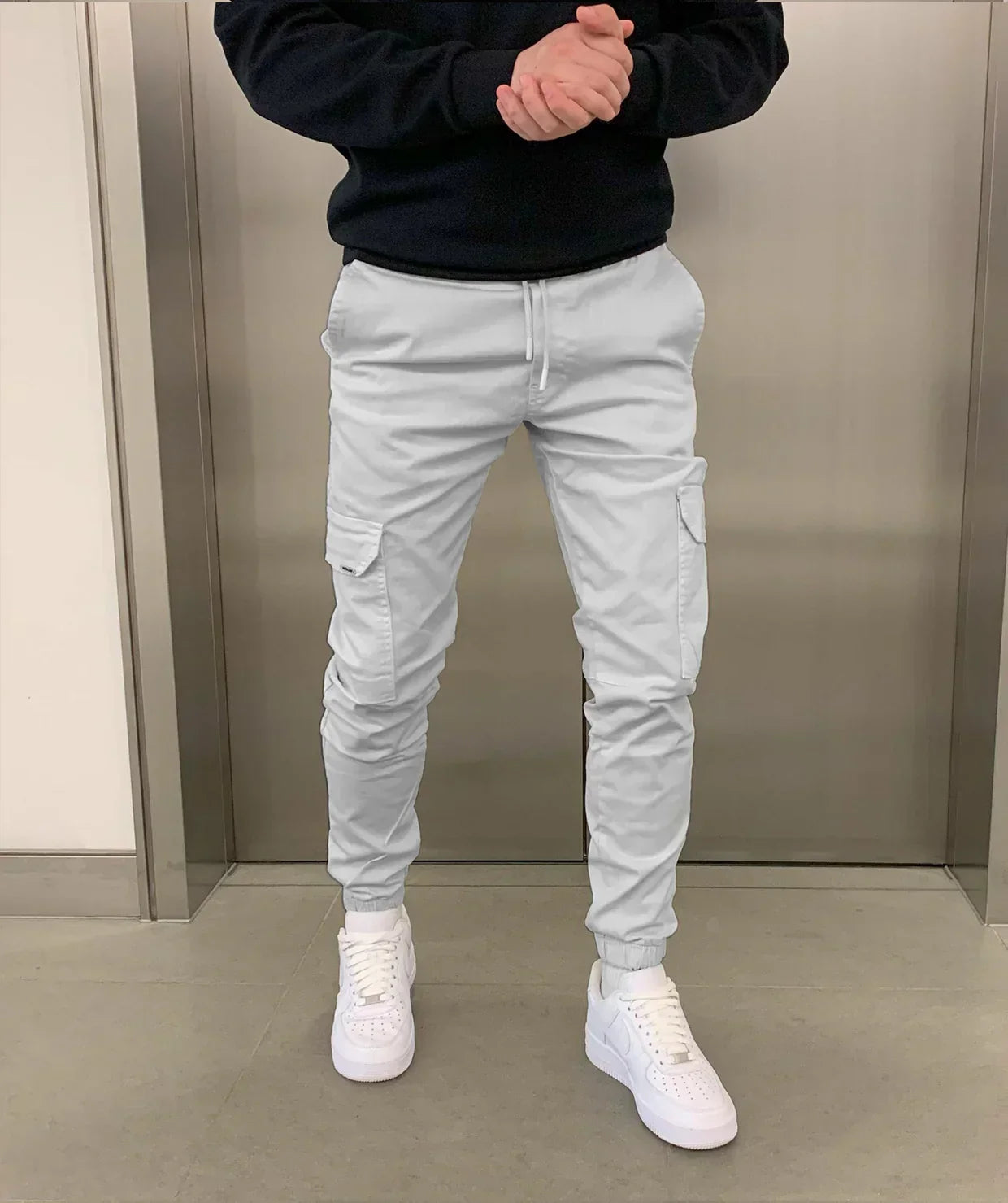 Pantalon cargo coupe jogger | Maya Deauville