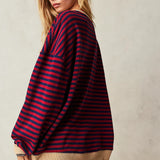 Agathe™ | Pull Rayé Oversize | Maya Deauville