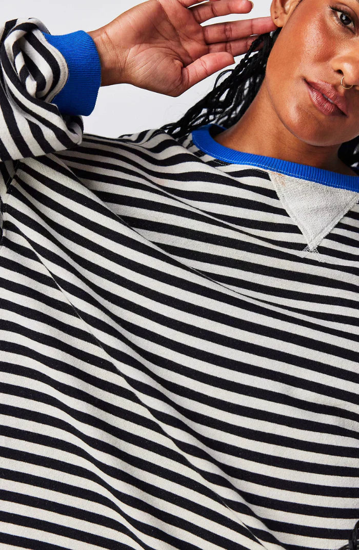 Agathe™ | Pull Rayé Oversize | Maya Deauville