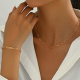 Hélène™ – Parure minimaliste élégante intemporelle | Maya Deauville