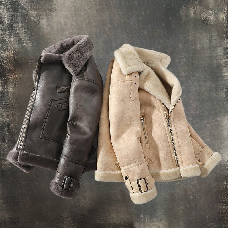 Lenard™ | Veste chaude en cuir | Maya Deauville