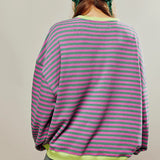 Agathe™ | Pull Rayé Oversize | Maya Deauville