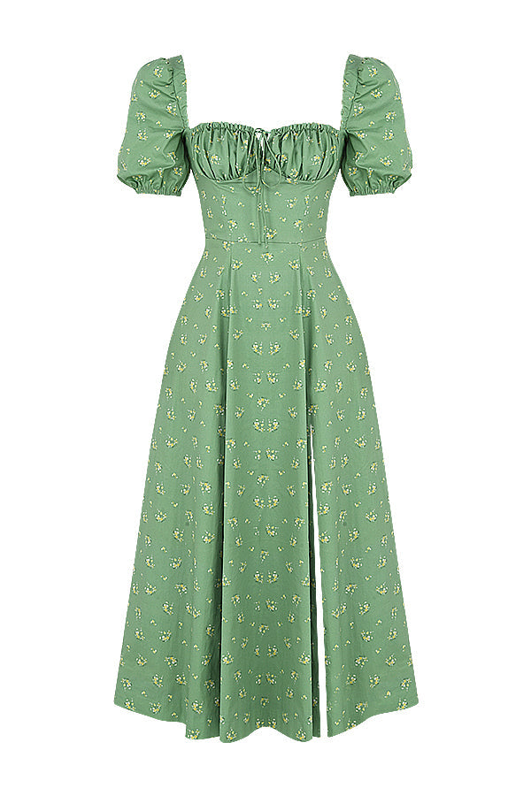 Aviana | Robe à Manches Bouffantes Bloom | Maya Deauville