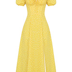 Aviana | Robe à Manches Bouffantes Bloom | Maya Deauville