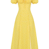 Aviana | Robe à Manches Bouffantes Bloom | Maya Deauville