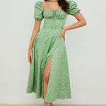 Aviana | Robe à Manches Bouffantes Bloom | Maya Deauville
