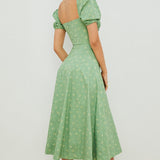 Aviana | Robe à Manches Bouffantes Bloom | Maya Deauville