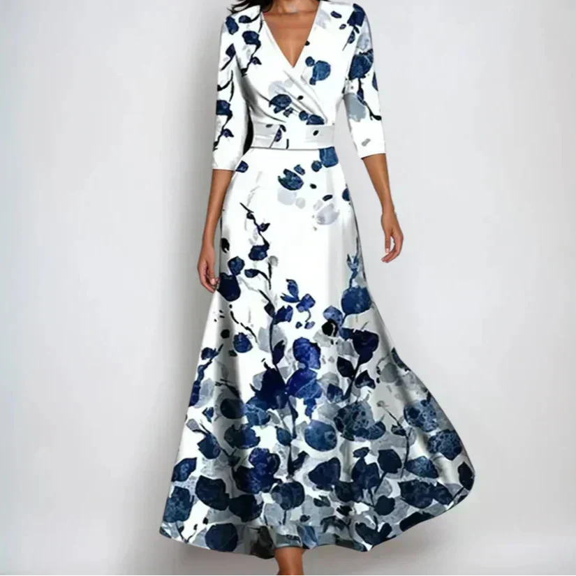 Emily | Robe Florale Élégante | Maya Deauville