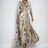 Emily | Robe Florale Élégante | Maya Deauville