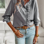 Audrey™ | Blouse élégante à manches longues | Maya Deauville