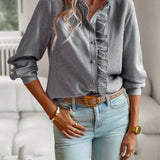Audrey™ | Blouse élégante à manches longues | Maya Deauville