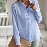 Audrey™ | Blouse élégante à manches longues | Maya Deauville