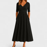 IDA | Robe midi élégante | Maya Deauville