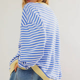Agathe™ | Pull Rayé Oversize | Maya Deauville