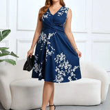 Danica | Robe Fleurie Enveloppante | Maya Deauville