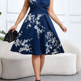 Danica | Robe Fleurie Enveloppante | Maya Deauville