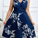 Danica | Robe Fleurie Enveloppante | Maya Deauville