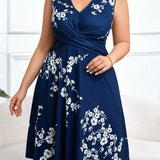 Danica | Robe Fleurie Enveloppante | Maya Deauville