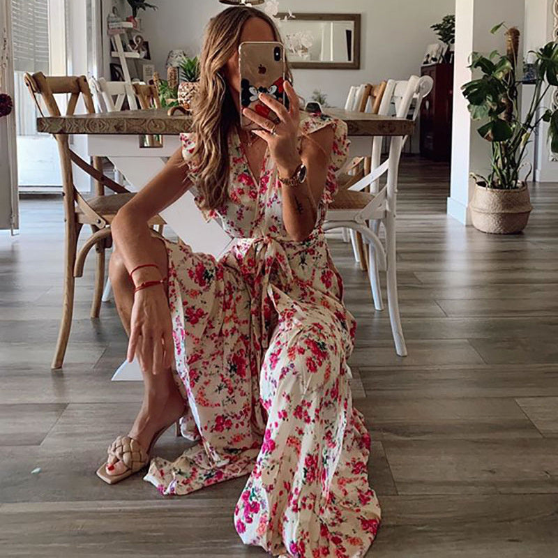 Shera | Robe Maxi Florale | Maya Deauville