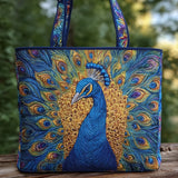 Sac cabas artisanal – paon royal
