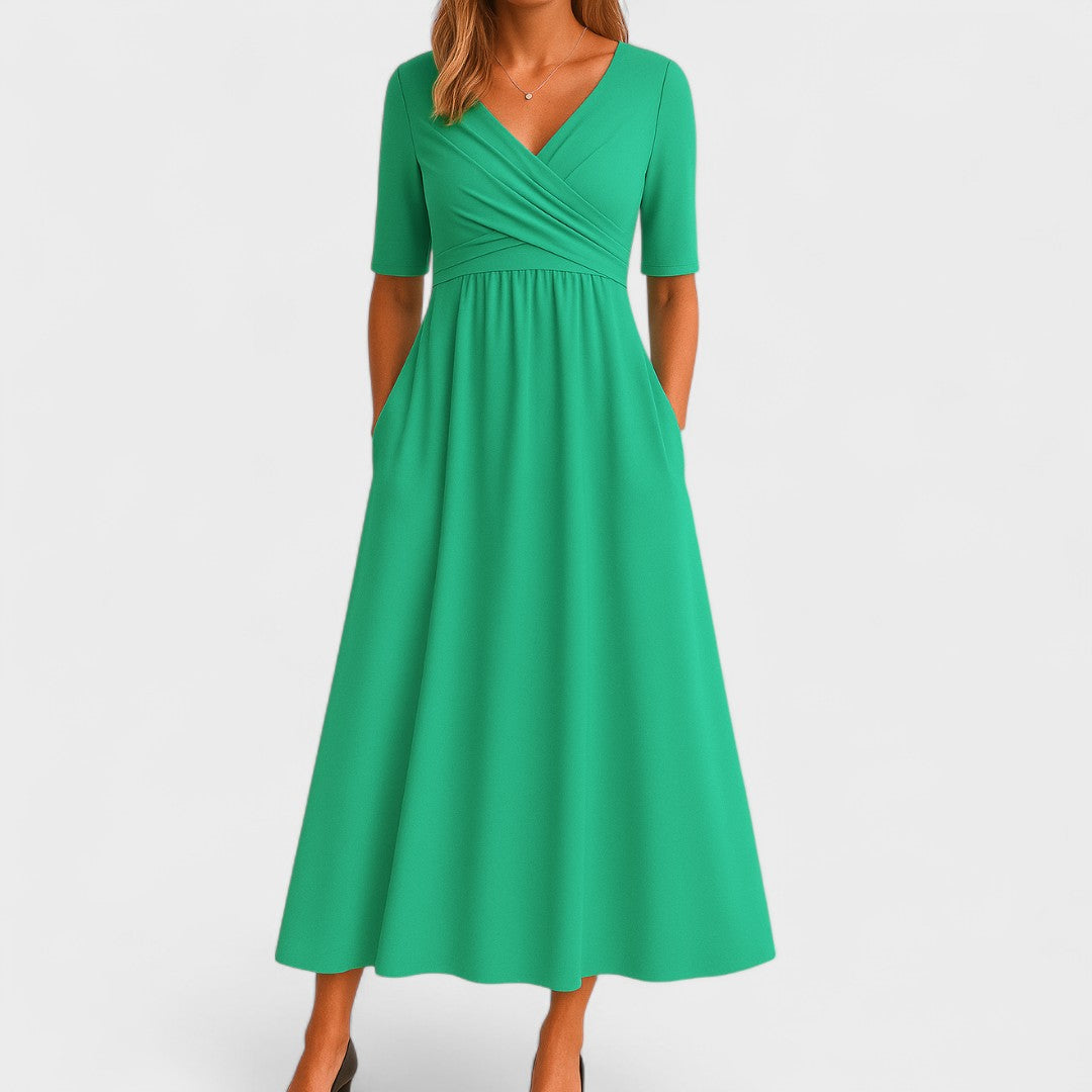 IDA | Robe midi élégante | Maya Deauville