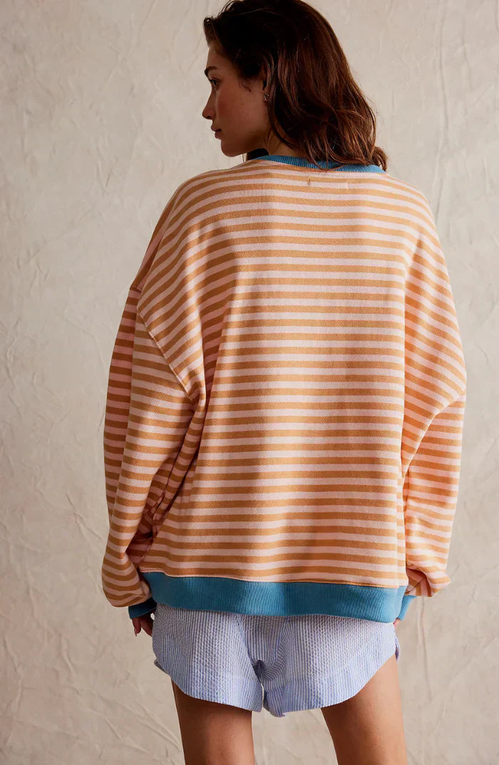 Agathe™ | Pull Rayé Oversize | Maya Deauville