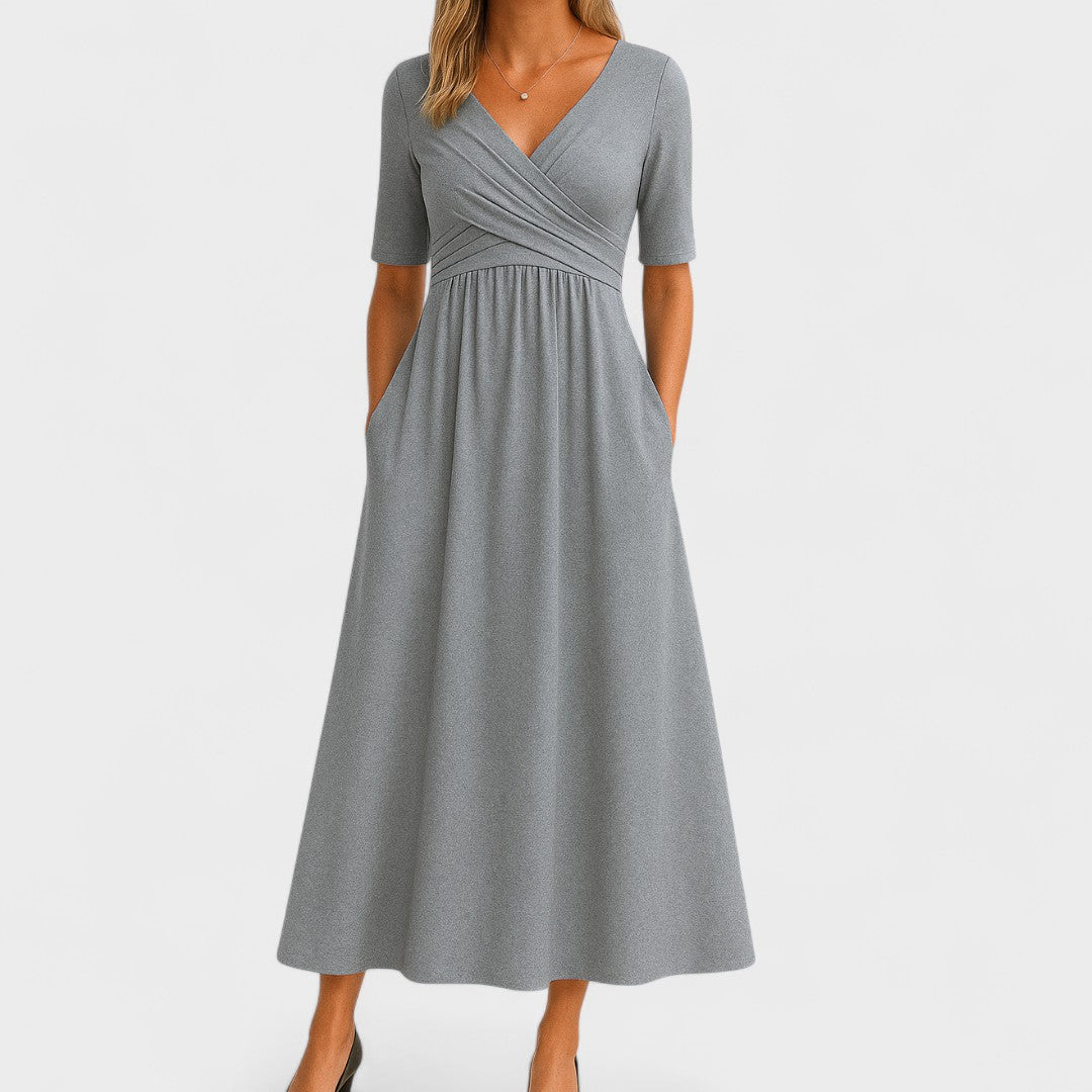 IDA | Robe midi élégante | Maya Deauville