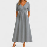 IDA | Robe midi élégante | Maya Deauville