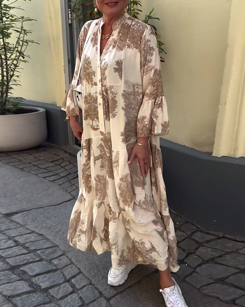 Ophelia | Robe Longue Fluide | Maya Deauville