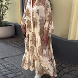 Ophelia | Robe Longue Fluide | Maya Deauville